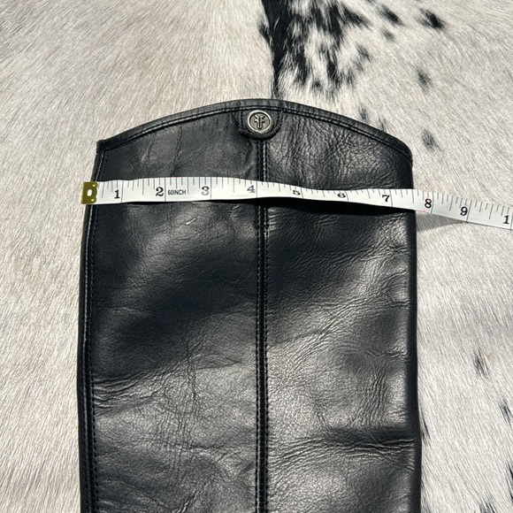 Frye Tall Black Melissa Boot Size 9B - Picture 11 of 13